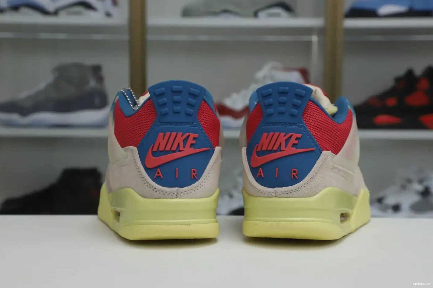 UNION ICE' 4 LA RETRO Kimikick X AIR JORDAN 'GUAVA 0325